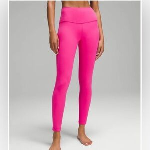 Lululemon Sonic Pink  Leggings